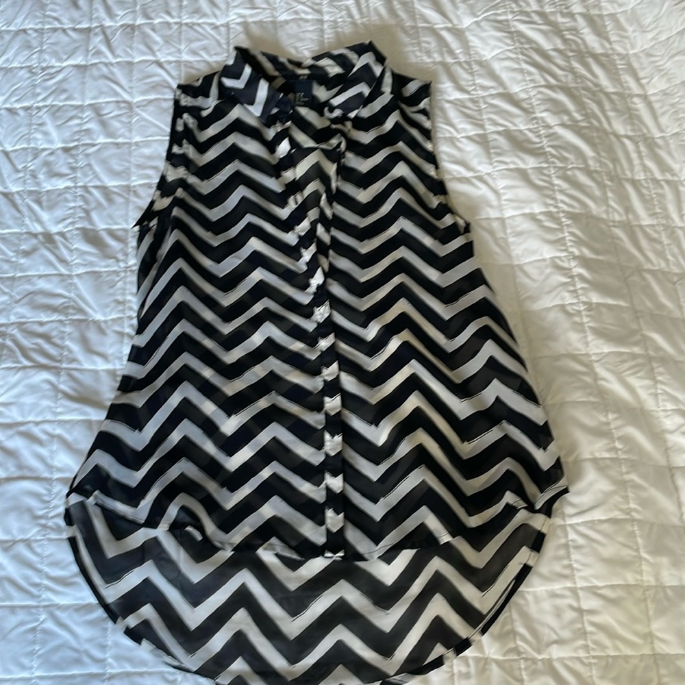 H&M chevron tunic size 4